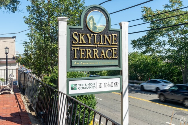 Signage - Skyline Terrace Apartments