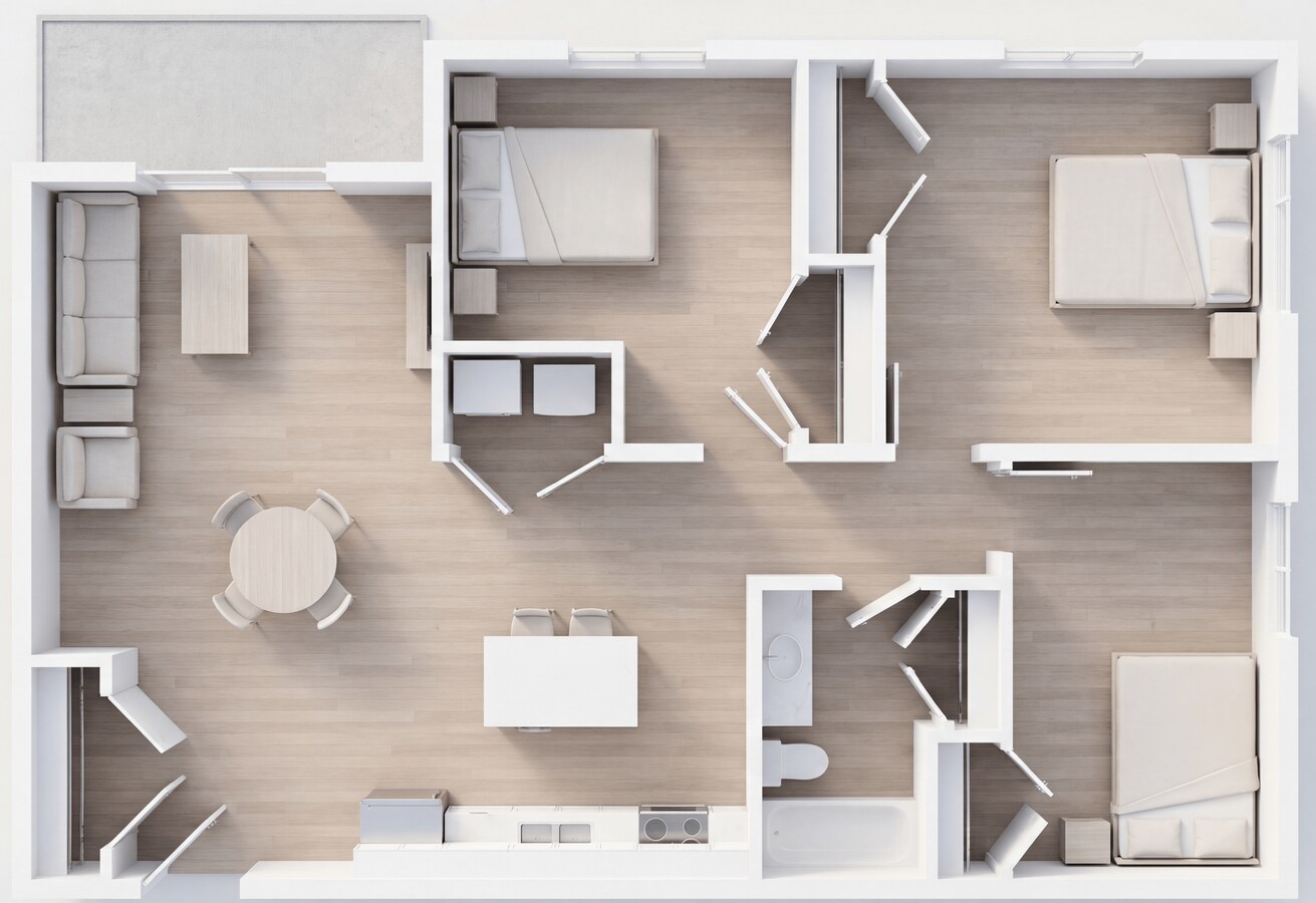 Apartment for Rent - Apartment for Rent Unité 1