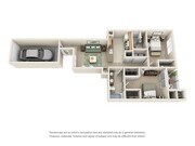 2 dormitorios | 2 baños | 89 m2 | Garaje adjunto disponible