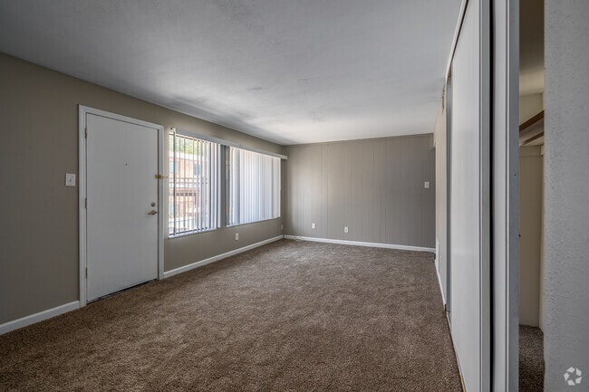 1BD, 1BA - Living Area - The Magnolia