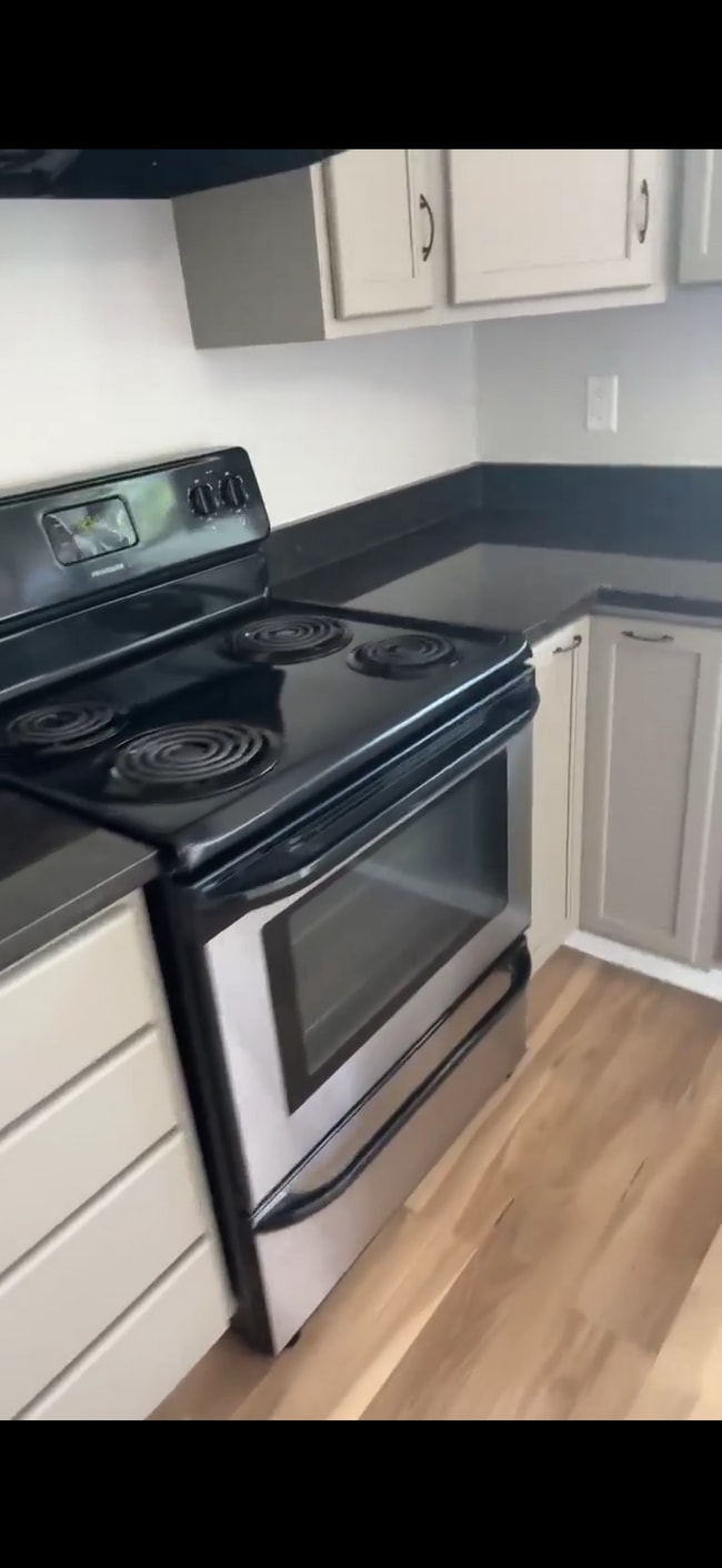 Kitchen appliances: Fridge and Stove