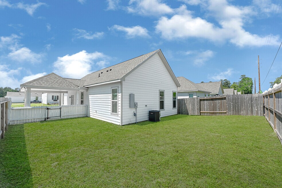 SPACIOUS BACKYARDS!