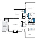 1BR/1BA