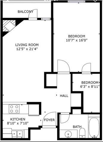 Building Photo - 4717 Columbia Ave Unit 206 Rental