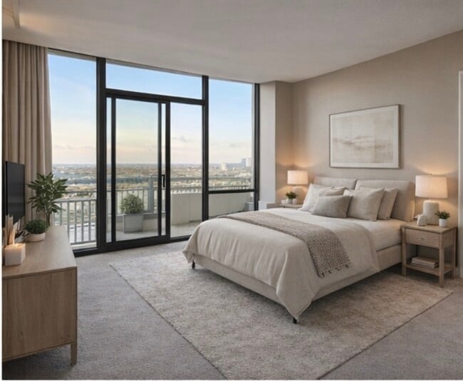 Bedroom - 15 Greenway Plz Unit 26H