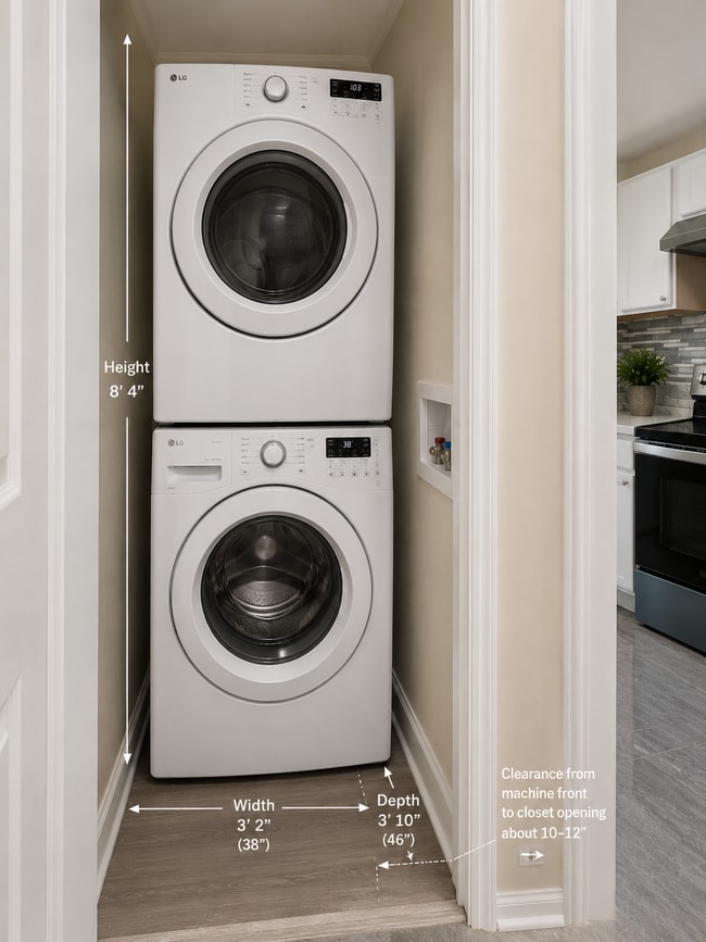 In Unit Laundry - 3772 Whiting Ave Unit Apt A