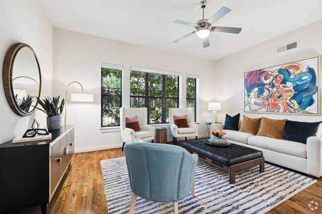 B2 2BA, 2BR - 1,380SF - Living Room