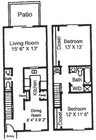 2BR/1.5BA