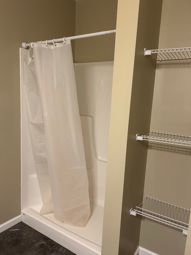 Bathroom shower - 106 Beckman Dr