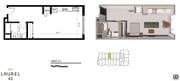 Studio 2D/3D Floor Plan - Studio A