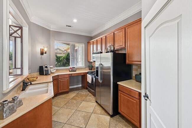 Resident lounge with kitchen