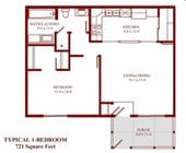 1BR/1BA