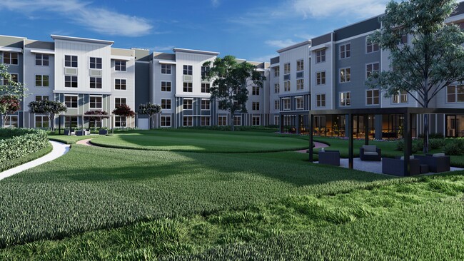 Exterior rendering - Fern Grove (55 + Senior Community) Apartments