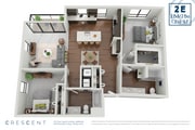 Apartment Style 2E