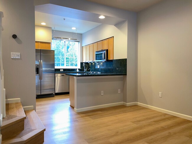Kitchen and Dining Room - 1900 132nd Ave SE Townhome