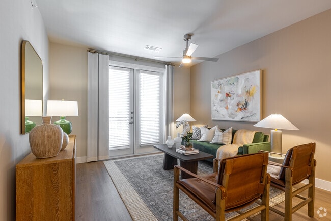 1BR, 1BA - 759SF - Living Room - The Storey