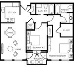 2BR/2BA
