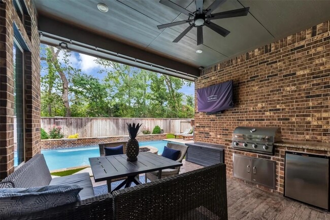 View from Patio to Pool
