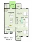 2BR/2BA