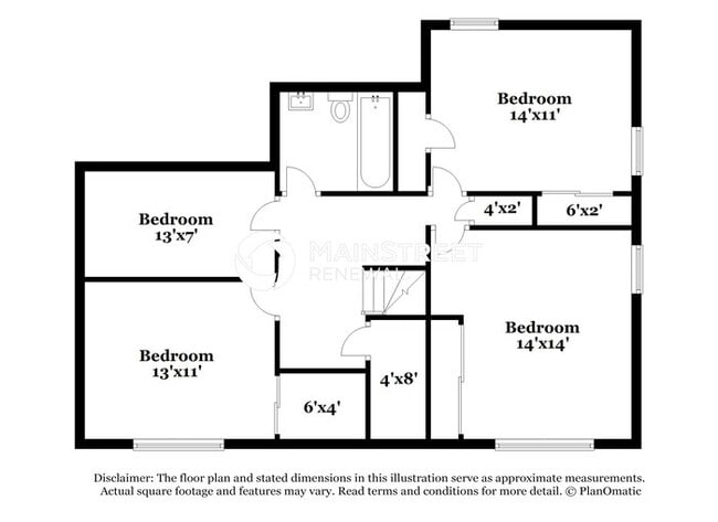 4 Bedroom Pet-Friendly Home in RIVERDALE, GA with Main Street Renewal