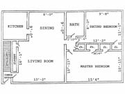 2BR/1BA