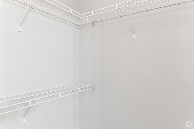 2BR, 2BA - 962SF - Primary Closet