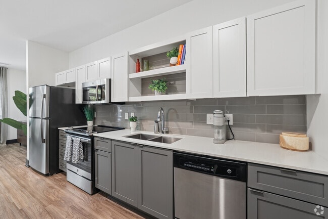 S Studio - 427SF - Kitchen