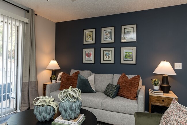 Spacious living room