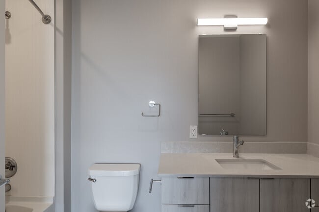 1BR, 1BA - 600SF - Bathroom