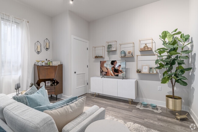 Sala de estar (plano A1) - Emerald at Lansdale