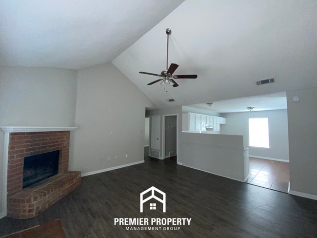 Photo - Charming 3BR/2BA Millington Home | High Vaulted Ceilings & Brick Fireplace