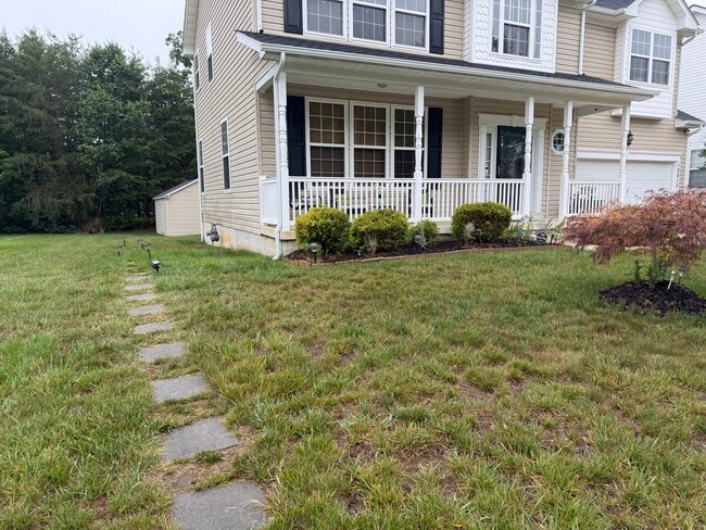 Pavers from the street that leads to the private entrance. - 10013 Wamsley Ct