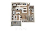 E4 Large 2 Bedroom