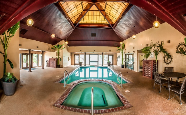 Indoor Pool and Hot Tub - Ridgewood Village Apartments