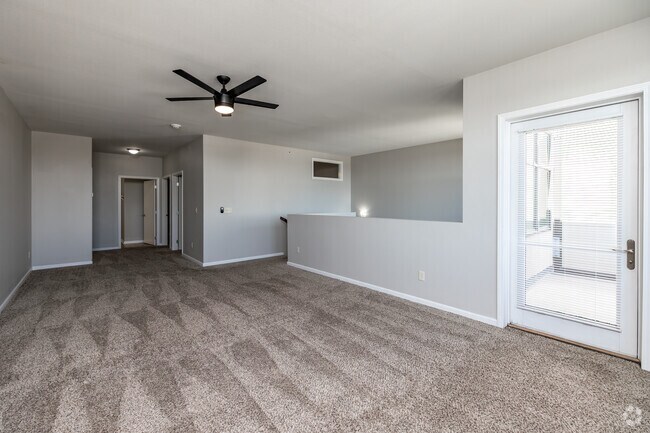 2BR, 1BA - 1,140SF - Living Room