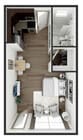 Studio Courtyard Floor Plan