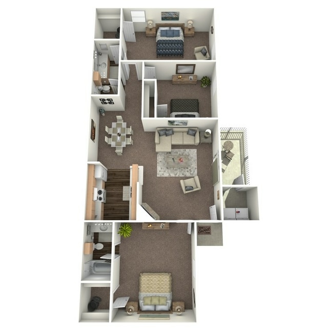 3 Bed 2 Bath - Park at Summerhill