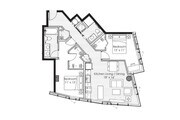 Floorplan x12; Levels 5-12, 15-19