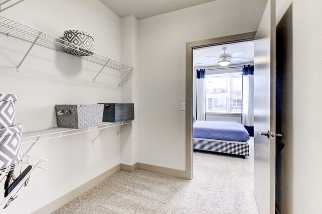 Classic model home spacious closet. - Griffis at Fiddler's Green