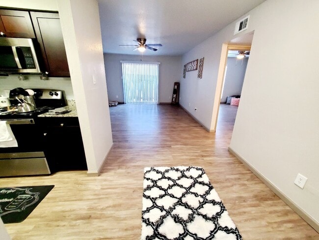 Renovated dining and living room