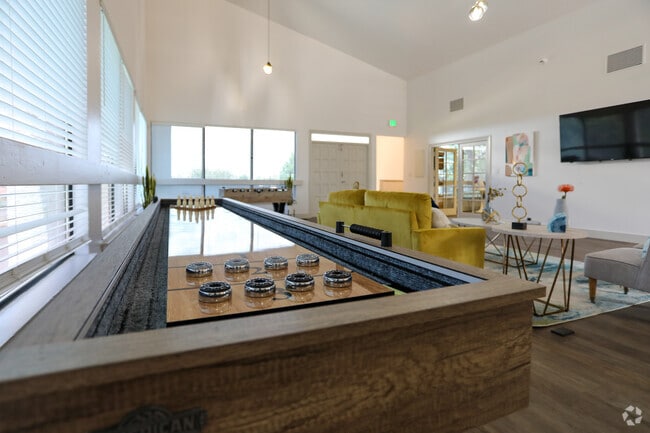 Shuffle Board in Leasing Office - Canoan Village