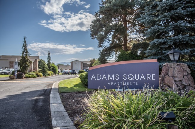 Adam's Square Entrance - Adams Square Apartments