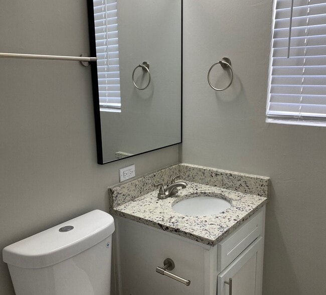 Upgraded Bath with Granite Counter