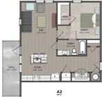 Vecina A2 Floor Plan