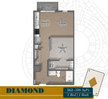 Diamond, Apartment