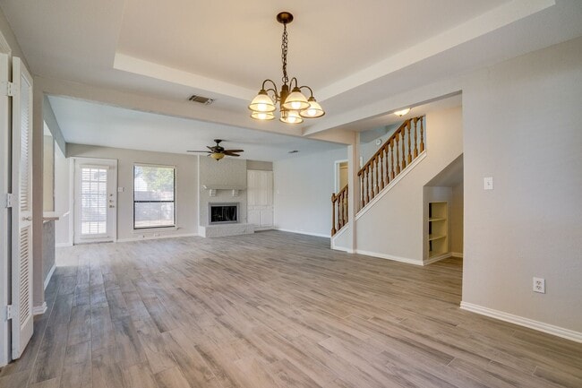 Photo - Beautiful home with Granite counters, carpets, Steel appliances, Fire place, Formal Dining area, ...
