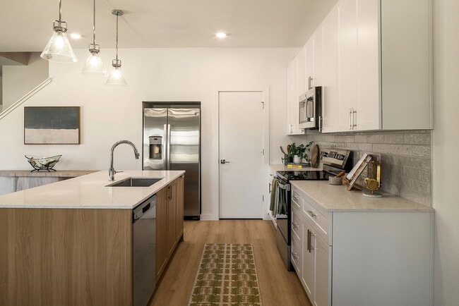 The Ascent townhome, model home