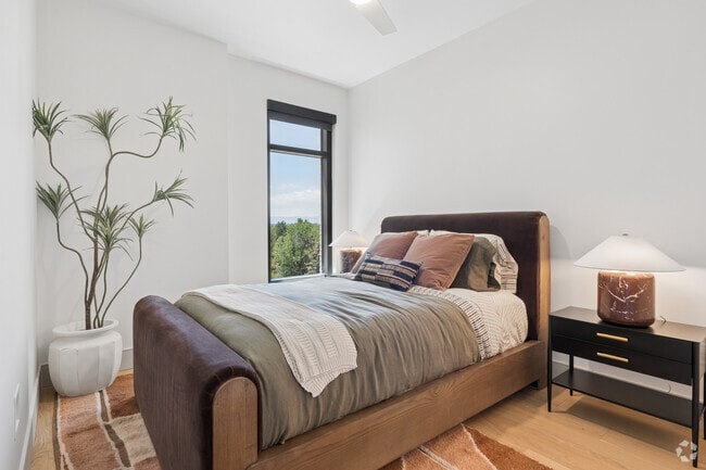 2BR, 2BA - 1,392SF - Primary Bedroom