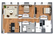 Willow - 2BR - 1278sf - 304 604 704 804