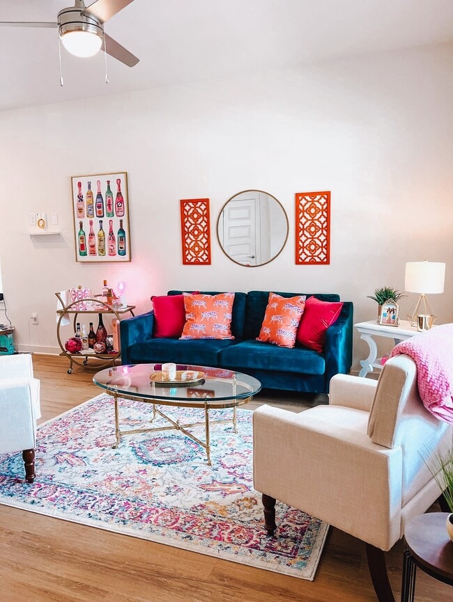 Spacious Living Room with Natural Light